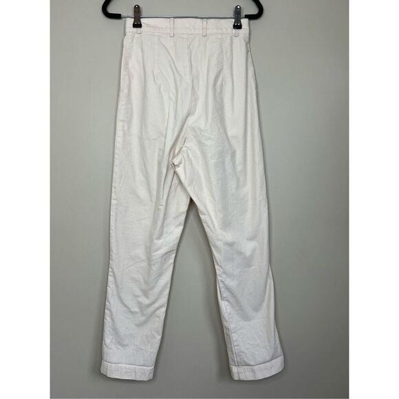 Esby Emma Trousers in Natural Slub - Picture 5 of 8